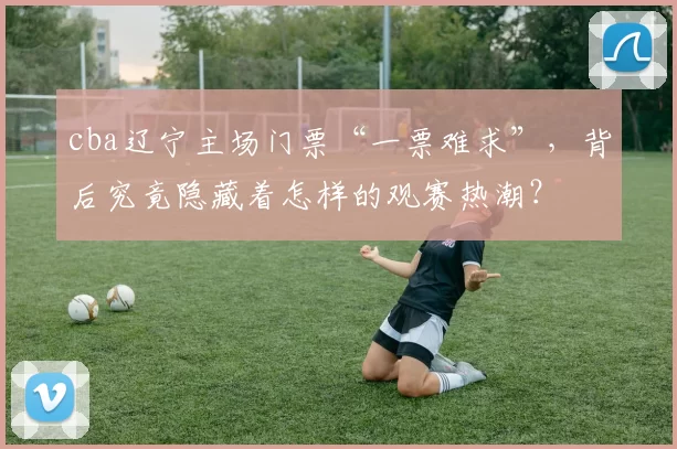 cba辽宁主场门票“一票难求”，背后究竟隐藏着怎样的观赛热潮？